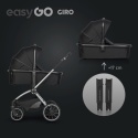 EasyGo GIRO 2w1 Black – Lekki i Wszechstronny Wózek Dla Dzieci do 22 kg