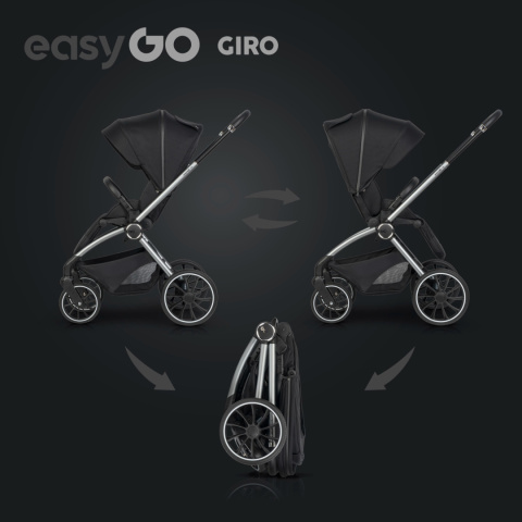 Giro EasyGO kolor Black wózek 2w1