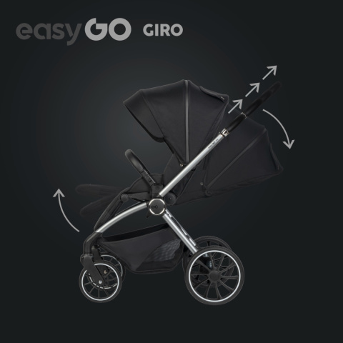 Giro EasyGO kolor Black wózek 2w1