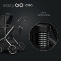 EasyGo GIRO 2w1 Black – Lekki i Wszechstronny Wózek Dla Dzieci do 22 kg