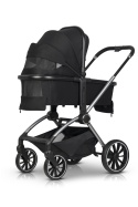 EasyGo GIRO 2w1 Black – Lekki i Wszechstronny Wózek Dla Dzieci do 22 kg