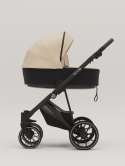 Riko Velar UP 3w1 Cream – Wózek dziecięcy premium z powiększaną budką