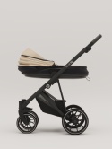 Riko Velar UP 3w1 Cream – Wózek dziecięcy premium z powiększaną budką
