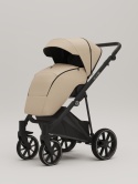 Riko Velar UP 3w1 Cream – Wózek dziecięcy premium z powiększaną budką