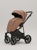 Riko Velar UP 3w1 Camel – Wózek dziecięcy premium z powiększaną budką