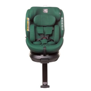 Fotelik samochodowy 4baby Enzo-Fix 360° Dark Green – Komfort i bezpieczeństwo