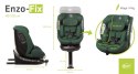 4BABY ENZO‑FIX 360 Dark Green i‑Size – obrotowy fotelik 40–150 cm z ISOFIX
