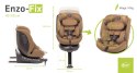 4BABY ENZO‑FIX 360 Mokka i‑Size – obrotowy fotelik 40–150 cm z ISOFIX