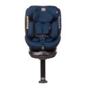 4BABY ENZO‑FIX 360 Navy Blue i‑Size – obrotowy fotelik 40–150 cm z ISOFIX