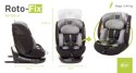 4BABY ROTO‑FIX Grey i‑Size – obrotowy fotelik samochodowy 40–150 cm z ISOFIX
