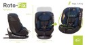 4BABY ROTO‑FIX Navy Blue i‑Size – obrotowy fotelik samochodowy 40–150 cm z ISOFIX