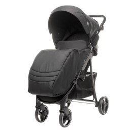 Wózek spacerowy 4BABY RAPID XXIV Black – lekki i wytrzymały do 22 kg