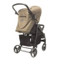 Wózek spacerowy 4BABY RAPID XXIV Mokka – lekki i wytrzymały do 22 kg