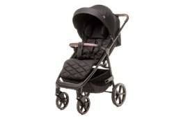 4BABY Stinger Pro Black – lekki wózek spacerowy 0–22 kg z żelowymi kołami