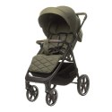 4BABY Stinger Pro Khaki – lekki wózek spacerowy 0–22 kg z żelowymi kołami