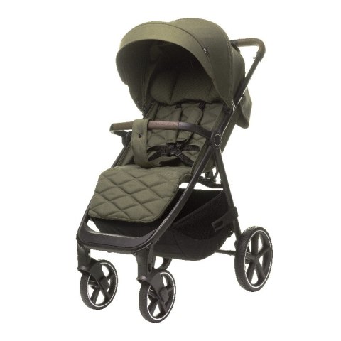 4BABY Stinger Pro Khaki – lekki wózek spacerowy 0–22 kg z żelowymi kołami
