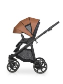 Riko Aura 3w1 Cognack – Luksusowy wózek dziecięcy z żelowymi kołami i amortyzacją