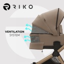 Riko CAVA 2w1 Dust – Nowoczesny Wózek Dziecięcy Premium