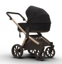 Riko CAVA 2w1 Coal – Nowoczesny Wózek Dziecięcy Premium