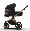 Riko CAVA 2w1 Coal – Nowoczesny Wózek Dziecięcy Premium