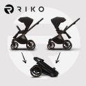 Riko CAVA 2w1 Magma – Nowoczesny Wózek Dziecięcy Premium