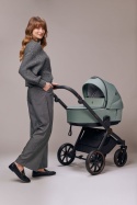 Riko CAVA 2w1 Sage – Nowoczesny Wózek Dziecięcy Premium
