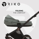 Riko CAVA 2w1 Sage – Nowoczesny Wózek Dziecięcy Premium