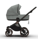 Riko CAVA 2w1 Sage – Nowoczesny Wózek Dziecięcy Premium