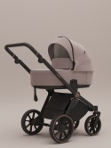 Riko Cava 3w1 Sand – Wielofunkcyjny wózek dziecięcy z amortyzacją i fotelikiem