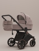 Riko Cava 3w1 Sand – Wielofunkcyjny wózek dziecięcy z amortyzacją i fotelikiem