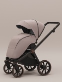Riko Cava 3w1 Sand – Wielofunkcyjny wózek dziecięcy z amortyzacją i fotelikiem