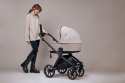Riko Cava 3w1 Sand – Wielofunkcyjny wózek dziecięcy z amortyzacją i fotelikiem