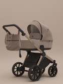 Riko Cava 3w1 Dust – Wielofunkcyjny wózek dziecięcy z amortyzacją i fotelikiem