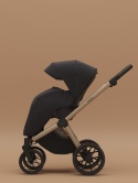 Riko Cava 3w1 Coal – Wielofunkcyjny wózek dziecięcy z amortyzacją i fotelikiem