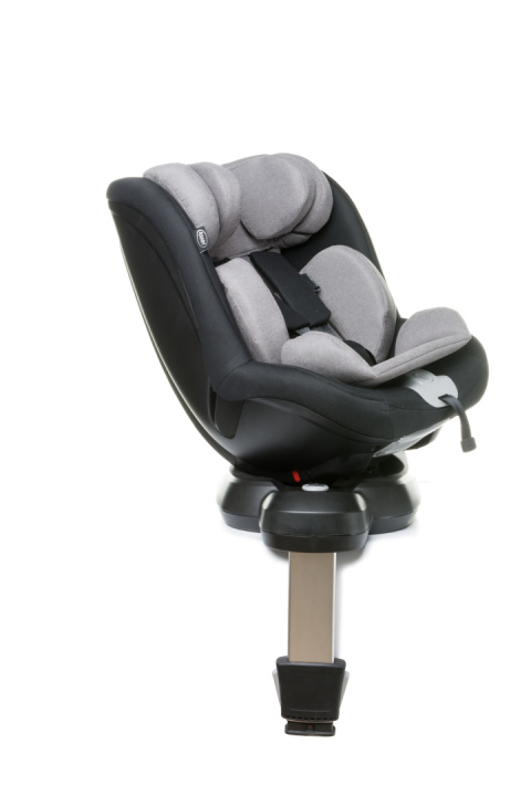 Fotelik Samochodowy 4Baby Nano-Fix Black i-Size 0-18 kg z Obrotową Bazą i Systemem ISOFIX.