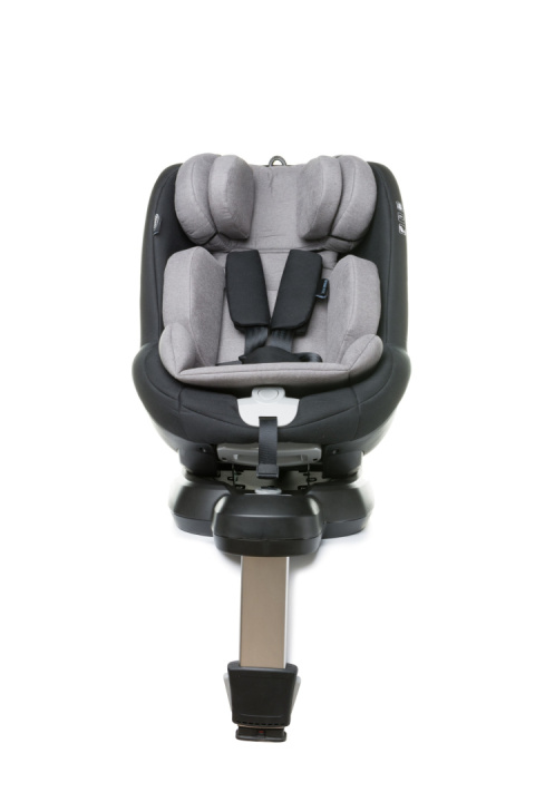 Fotelik Samochodowy 4Baby Nano-Fix Black i-Size 0-18 kg z Obrotową Bazą i Systemem ISOFIX.