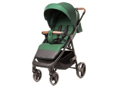 4BABY Stinger XXIV Green – lekki wózek spacerowy 0–22 kg z amortyzacją