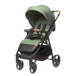 4BABY Stinger XXIV Olive – lekki wózek spacerowy 0–22 kg z amortyzacją