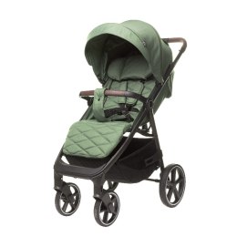 4BABY Stinger Pro Olive – lekki wózek spacerowy 0–22 kg z żelowymi kołami