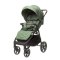 4BABY Stinger Pro Olive – lekki wózek spacerowy 0–22 kg z żelowymi kołami