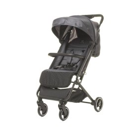 4BABY Twizzy XXIII Graphite – lekki wózek spacerowy do 22 kg z regulowanym oparciem