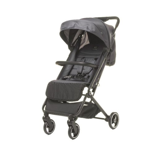 4BABY Twizzy XXIII Graphite – lekki wózek spacerowy do 22 kg z regulowanym oparciem