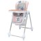Baby Mix Pink krzesełko do karmienia – Wielofunkcyjne i regulowane