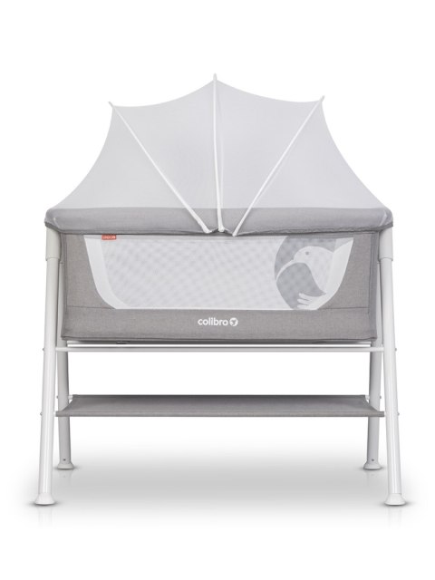 COLIBRO LINDO Dove – Eleganckie i lekkie łóżeczko dziecięce z moskitierą