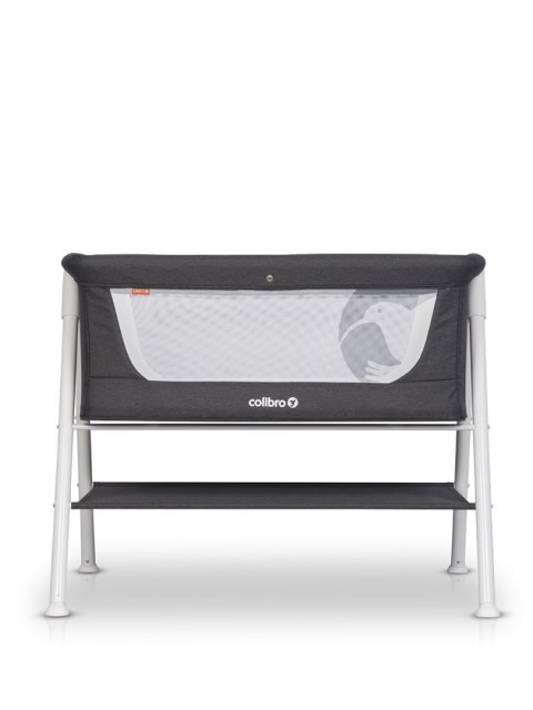 COLIBRO LINDO ONYX – Eleganckie i lekkie łóżeczko dziecięce z moskitierą