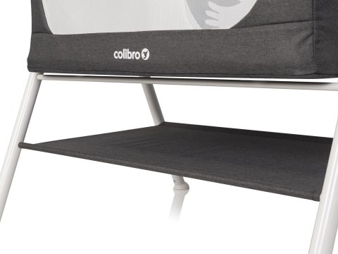 COLIBRO LINDO ONYX – Eleganckie i lekkie łóżeczko dziecięce z moskitierą