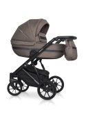RIKO BASIC DELTA 3w1 Cappucino – Nowoczesny wózek wielofunkcyjny z amortyzacją