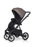 RIKO BASIC DELTA 3w1 Cappucino – Nowoczesny wózek wielofunkcyjny z amortyzacją