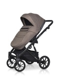 RIKO BASIC DELTA 3w1 Cappucino – Nowoczesny wózek wielofunkcyjny z amortyzacją