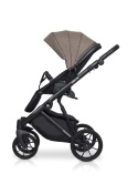RIKO BASIC DELTA 3w1 Cappucino – Nowoczesny wózek wielofunkcyjny z amortyzacją